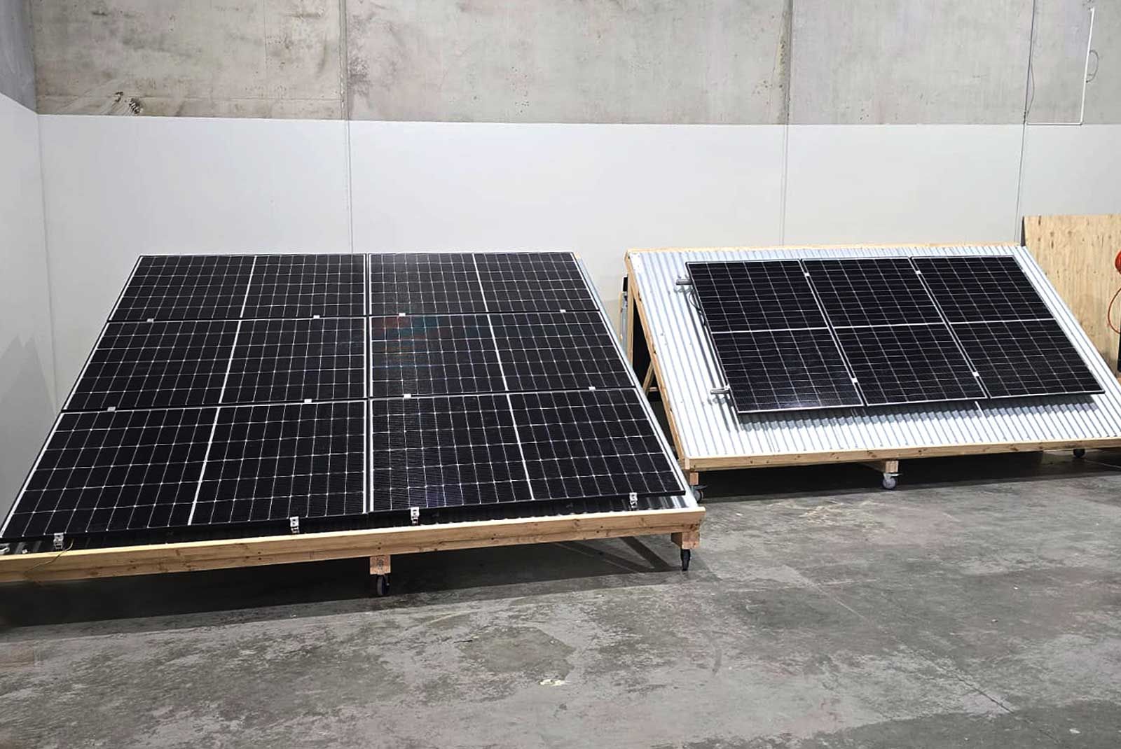 Mock Solar Panel Rig class gallery | game changing academy